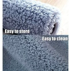 BF Tapis De Salon Intérieur Velours Moelleux Tapis Moelleux Doux Cachemire Tapis Décoratif Chaise Coussin Canapé Coussin -Tapis et paillasson Soldes 66437341 5