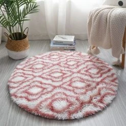 FVBJD Tapis En Velours, Super Doux, Pour Les Intérieurs, Mignon, Moelleux, Adapté à La Salle De Bain (60 X 60 Cm)