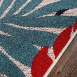 JADOREL Tapis Exterieur 60x110 Cm Rectangulaire CHICHEKI Multicolore Terrasse, Jardin Adapté Au Chauffage Par Le Sol - Multicolore -Tapis et paillasson Soldes 66646421 4