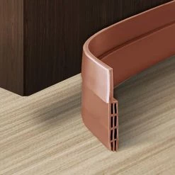 Bas De Porte Adhésif Bande De Joint Inférieur De Porte Calfeutrer Bas De Porte Pour Anti Bruit Anti Souris Et Insectes(80x4cm) Ephé -Tapis et paillasson Soldes 66742340 4