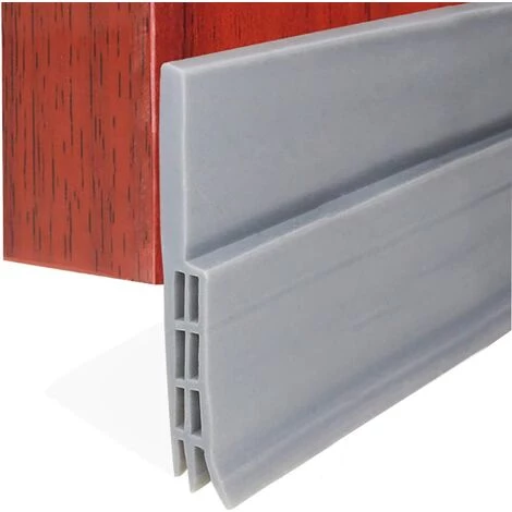 ABCRITAL Bas De Porte Adhésif 100Cm X5Cm Souple Silicone Isolant Phonique Thermique Bande D'Étanchéité Anti Bruit Poussière Stop À L'Air Froid Anti Souris Fourmi Cafard Insectes (100Cmx5Cm Gris) 1 ABCRITAL Bas De Porte Adhésif 100Cm X5Cm Souple Silicone Isolant Phonique Thermique Bande D'Étanchéité Anti Bruit Poussière Stop À L'Air Froid Anti Souris Fourmi Cafard Insectes (100Cmx5Cm Gris)