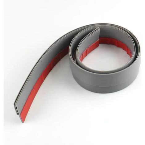ABCRITAL Bas De Porte Adhésif 100Cm X5Cm Souple Silicone Isolant Phonique Thermique Bande D'Étanchéité Anti Bruit Poussière Stop À L'Air Froid Anti Souris Fourmi Cafard Insectes (100Cmx5Cm Gris) 2 ABCRITAL Bas De Porte Adhésif 100Cm X5Cm Souple Silicone Isolant Phonique Thermique Bande D'Étanchéité Anti Bruit Poussière Stop À L'Air Froid Anti Souris Fourmi Cafard Insectes (100Cmx5Cm Gris) – Image 2