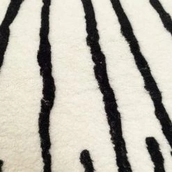 OCXIN Tapis Rond Design Moderne Pour Salon Chambre D'enfant Tapis 100 Cm Rond Blanc Noir Extérieur Géométrie Rayures Motif Tapis Décoratif Court Tapis En Peluche Paillasson Rond 9 OCXIN Tapis Rond Design Moderne Pour Salon Chambre D'enfant Tapis 100 Cm Rond Blanc Noir Extérieur Géométrie Rayures Motif Tapis Décoratif Court Tapis En Peluche Paillasson Rond -Tapis et paillasson Soldes 66966020 5