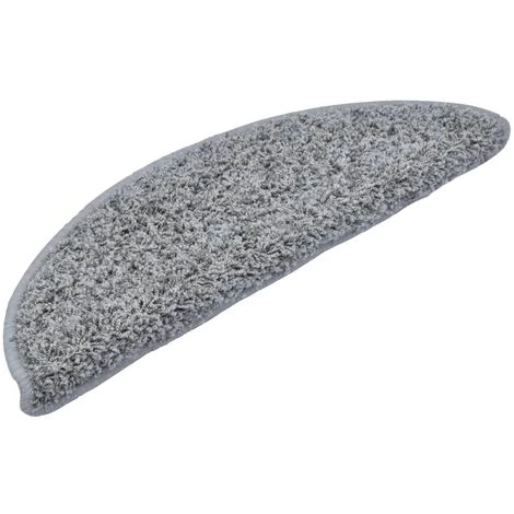 TRUE DEAL Tapis D'escalier 5 Pcs 56x20 Cm Gris 3 TRUE DEAL Tapis D'escalier 5 Pcs 56x20 Cm Gris – Image 3