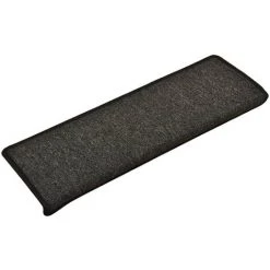 TRUE DEAL Tapis D'escalier 5 Pcs 65x25 Cm Anthracite 7 TRUE DEAL Tapis D'escalier 5 Pcs 65x25 Cm Anthracite -Tapis et paillasson Soldes 67302997 3