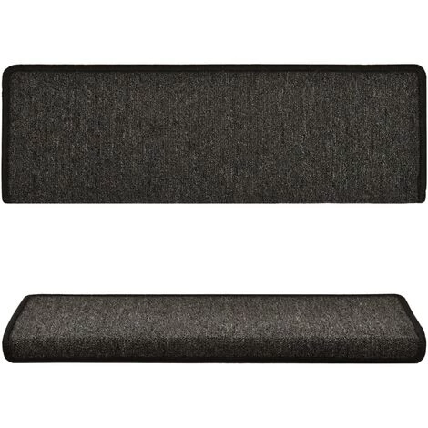 TRUE DEAL Tapis D'escalier 5 Pcs 65x25 Cm Anthracite 4 TRUE DEAL Tapis D'escalier 5 Pcs 65x25 Cm Anthracite – Image 4
