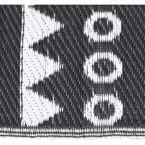 TRUE DEAL Tapis D'extérieur Noir 80x150 Cm PP 3 TRUE DEAL Tapis D'extérieur Noir 80x150 Cm PP – Image 3