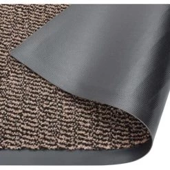 TRUE DEAL Paillasson Touffeté 40x60 Cm Marron Foncé -Tapis et paillasson Soldes 67306245 3