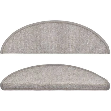 TRUE DEAL Tapis D'escalier 5 Pcs 56x20 Cm Taupe 4 TRUE DEAL Tapis D'escalier 5 Pcs 56x20 Cm Taupe – Image 4