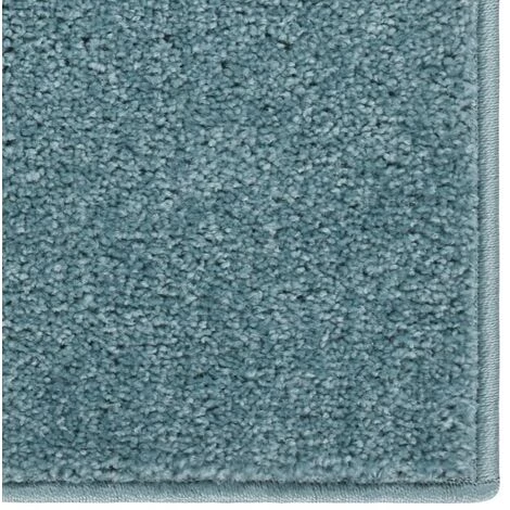 TRUE DEAL Tapis à Poils Courts 80x150 Cm Bleu 2 TRUE DEAL Tapis à Poils Courts 80x150 Cm Bleu – Image 2