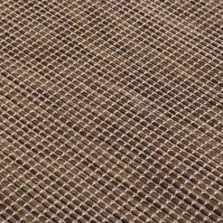 TRUE DEAL Tapis à Tissage Plat D'extérieur 80x150 Cm Marron 9 TRUE DEAL Tapis à Tissage Plat D'extérieur 80x150 Cm Marron -Tapis et paillasson Soldes 67310319 5