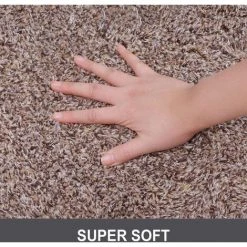 GGNRALNY Tapis Paillasson Entrée Intérieur Tapis Antidérapant Anti-Poussière Paillasson Pour D'Entree Interieur Tapis De Porte Lavable Grand Absorbant Coton à Pied Premium Série 45,5x71cm Brun -Tapis et paillasson Soldes 67353695 4