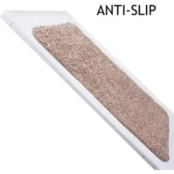 GGNRALNY Tapis Paillasson Entrée Intérieur Tapis Antidérapant Anti-Poussière Paillasson Pour D'Entree Interieur Tapis De Porte Lavable Grand Absorbant Coton à Pied Premium Série 45,5x71cm Brun -Tapis et paillasson Soldes 67353695 5