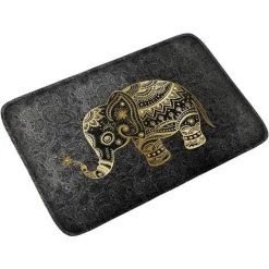 GGNRALNY Petit Tapis Imprimé à Design Créatif, Paillasson Tapis D'Entrée Tapis De Bain Pour Maison Cuisine Chambre Antidérapant