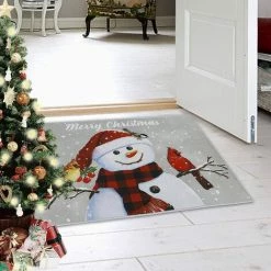 GGNRALNY Paillasson Interieur, Tapis Entree 43x75 Cm, Antidérapant Lavable Absorbant Facile à Nettoyer Tapis De Sol, Pour Chambre, Cuisine, Entrée, Couloir (Bonhomme De Neige) 7 GGNRALNY Paillasson Interieur, Tapis Entree 43x75 Cm, Antidérapant Lavable Absorbant Facile à Nettoyer Tapis De Sol, Pour Chambre, Cuisine, Entrée, Couloir (Bonhomme De Neige) -Tapis et paillasson Soldes 67353808 3