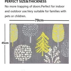 GGNRALNY Paillasson Anti-dérapant 45 X 70 Cm, Lavable En Machine Paillasson D'intérieur Tapis D'entrée Petit Tapis Pour Porte D'entrée, Intérieur, Entrée, Couloir 7 GGNRALNY Paillasson Anti-dérapant 45 X 70 Cm, Lavable En Machine Paillasson D'intérieur Tapis D'entrée Petit Tapis Pour Porte D'entrée, Intérieur, Entrée, Couloir -Tapis et paillasson Soldes 67353907 3