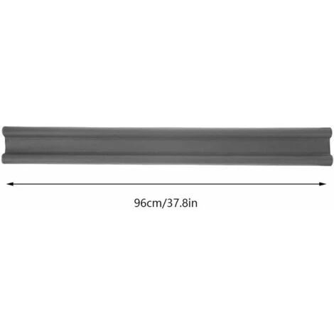 LLOVE 1PCS Bas De Porte Double Isolant,Boudin De Porte Stop Froid,Bas De Porte Isolant Double Protection Contre Courants D'air Anti Bruit (1PCS, Gris) 5 LLOVE 1PCS Bas De Porte Double Isolant,Boudin De Porte Stop Froid,Bas De Porte Isolant Double Protection Contre Courants D'air Anti Bruit (1PCS, Gris) – Image 5