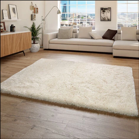 Paco Home Tapis Poils Hauts Moelleux Moderne Shaggy Style Flokati Confortable Uni Blanc 60x90 Cm 2 Paco Home Tapis Poils Hauts Moelleux Moderne Shaggy Style Flokati Confortable Uni Blanc 60x90 Cm – Image 2