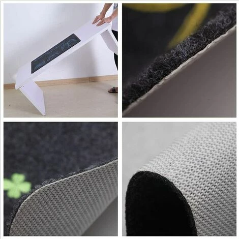 Cisea Paillasson Paillasson Rond Tapis D'entrée Tapis De Propreté Tapis Anti-salissures Paillasson Anti-dérapant Tapis De Porte Nombreux Motifs Sélectionnables, 80cm Marron Maison, 2 Cisea Paillasson Paillasson Rond Tapis D'entrée Tapis De Propreté Tapis Anti-salissures Paillasson Anti-dérapant Tapis De Porte Nombreux Motifs Sélectionnables, 80cm Marron Maison, – Image 2