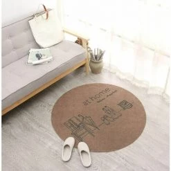 Cisea Paillasson Paillasson Rond Tapis D'entrée Tapis De Propreté Tapis Anti-salissures Paillasson Anti-dérapant Tapis De Porte Nombreux Motifs Sélectionnables, 80cm Marron Maison, 7 Cisea Paillasson Paillasson Rond Tapis D'entrée Tapis De Propreté Tapis Anti-salissures Paillasson Anti-dérapant Tapis De Porte Nombreux Motifs Sélectionnables, 80cm Marron Maison, -Tapis et paillasson Soldes 67671604 4