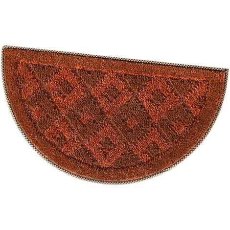 EMMEVI Paillasson Entrée Absorbant Doux Et Antidérapant Demilune - Rouge 1 EMMEVI Paillasson Entrée Absorbant Doux Et Antidérapant Demilune - Rouge