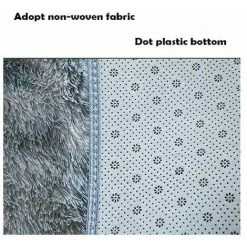 LLOVE Tapis De Sol Tapis Ronds Tie-dye Tapis Dégradé De Couleur Net Rouge Avec Le Même Tapis De Chevet Tapis à Poils Longs Tapis De Décoration De Chambre Tapis De Décoration De Maison De Style Pastoral-(rose-60cm) -Tapis et paillasson Soldes 68201773 5