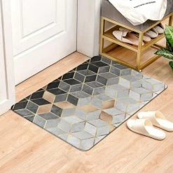 FUIENKO Paillasson Géométrique Découpé En PVC, Tapis D'entrée De Maison, De Cuisine, De Salon, De Chambre à Coucher, De Porte Antidérapante,elisa-dd1 (61)-1.jpg,500mm X 800mm 7 FUIENKO Paillasson Géométrique Découpé En PVC, Tapis D'entrée De Maison, De Cuisine, De Salon, De Chambre à Coucher, De Porte Antidérapante,elisa-dd1 (61)-1.jpg,500mm X 800mm -Tapis et paillasson Soldes 68241953 3