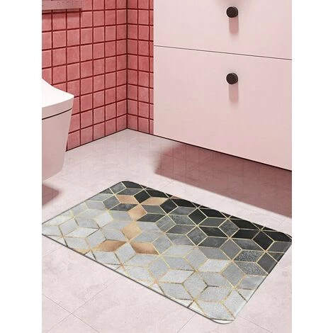 FUIENKO Paillasson Géométrique Découpé En PVC, Tapis D'entrée De Maison, De Cuisine, De Salon, De Chambre à Coucher, De Porte Antidérapante,elisa-dd1 (61)-1.jpg,500mm X 800mm 5 FUIENKO Paillasson Géométrique Découpé En PVC, Tapis D'entrée De Maison, De Cuisine, De Salon, De Chambre à Coucher, De Porte Antidérapante,elisa-dd1 (61)-1.jpg,500mm X 800mm – Image 5