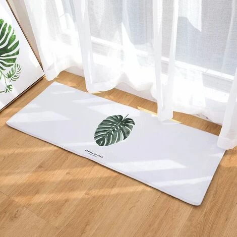 FUIENKO Tapis De Sol Long Absorbant, Série Pot Plantes, Tapis De Cuisine, Tapis De Bain, Paillasson D'entrée De Maison, Chambre à Coucher, Salon,06,50 Cm X 80 Cm 1 FUIENKO Tapis De Sol Long Absorbant, Série Pot Plantes, Tapis De Cuisine, Tapis De Bain, Paillasson D'entrée De Maison, Chambre à Coucher, Salon,06,50 Cm X 80 Cm