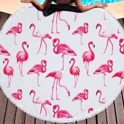 GRUPO K-2 Pareo Tapiz Playa Redonda Con Flecos 145 Cm To-01 7 GRUPO K-2 Pareo Tapiz Playa Redonda Con Flecos 145 Cm To-01 -Tapis et paillasson Soldes 68287419 3