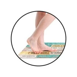 CROMA COLLECTION Tapis En Vinyle Hydra Taupe 60x200cm -Tapis et paillasson Soldes 68480626 4