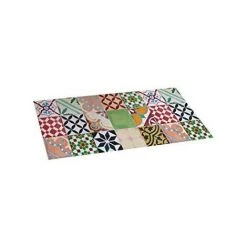 CROMA COLLECTION Tapis En Vinyle Mosaïque De Couleur 50x110cm