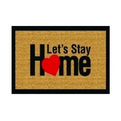 BTB BENOIT TAPIS BROSSE Tapis Coco Home Cœur 40x60 Cm