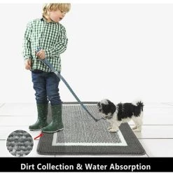 GRID COOL Tapis Paillasson D'intérieur 50 Cm × 81 Cm, Tapis De Porte Avant Arrière, Support En Caoutchouc Durable, Tapis De Porte Antidérapant, Super Absorbant, Résistant à La Saleté, Tapis De Sol Intérieur, Lavable En Machine, Profil Bas, Gris - Gris Clair 7 GRID COOL Tapis Paillasson D'intérieur 50 Cm × 81 Cm, Tapis De Porte Avant Arrière, Support En Caoutchouc Durable, Tapis De Porte Antidérapant, Super Absorbant, Résistant à La Saleté, Tapis De Sol Intérieur, Lavable En Machine, Profil Bas, Gris - Gris Clair -Tapis et paillasson Soldes 68589980 3