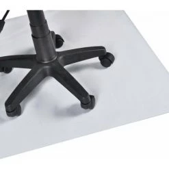 HELLOSHOP26 Tapis Protection Sol Chaise Siège Fauteuil Bureau PVC XS 90 X 90 Cm