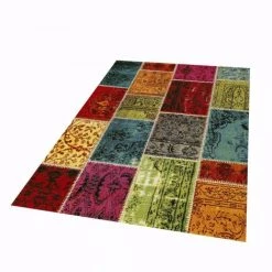 UNAMOURDETAPIS Tapis Salon 60x110 Cm Rectangulaire PATCHAWORKA 1 Multicolore Entrée Adapté Au Chauffage Par Le Sol - Multicolore 7 UNAMOURDETAPIS Tapis Salon 60x110 Cm Rectangulaire PATCHAWORKA 1 Multicolore Entrée Adapté Au Chauffage Par Le Sol - Multicolore -Tapis et paillasson Soldes 7364667 4