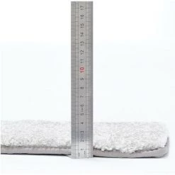 UNAMOURDETAPIS Tapis Salon 70x140 Cm Rectangulaire EPAISSIA Gris Entrée Adapté Au Chauffage Par Le Sol - Gris -Tapis et paillasson Soldes 7365112 4