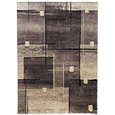 UNAMOURDETAPIS Tapis Salon 80x150 Cm Rectangulaire NOVA Gris Chambre Adapté Au Chauffage Par Le Sol - Gris 2 UNAMOURDETAPIS Tapis Salon 80x150 Cm Rectangulaire NOVA Gris Chambre Adapté Au Chauffage Par Le Sol - Gris – Image 2