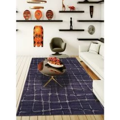UNAMOURDETAPIS Tapis Salon 120x170 Cm Rectangulaire BC SOFIA Gris Salon Adapté Au Chauffage Par Le Sol - Gris -Tapis et paillasson Soldes 7368006 5