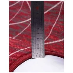 UNAMOURDETAPIS Tapis Salon 60x110 Cm Rectangulaire BC FJIORD Rouge Entrée Adapté Au Chauffage Par Le Sol - Rouge -Tapis et paillasson Soldes 7368167 3