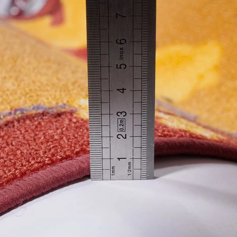 UNAMOURDETAPIS Tapis Enfant 50x80 Cm Rectangulaire WINNIE ET LUMPY Rouge Chambre Adapté Au Chauffage Par Le Sol - Rouge 5 UNAMOURDETAPIS Tapis Enfant 50x80 Cm Rectangulaire WINNIE ET LUMPY Rouge Chambre Adapté Au Chauffage Par Le Sol - Rouge – Image 5