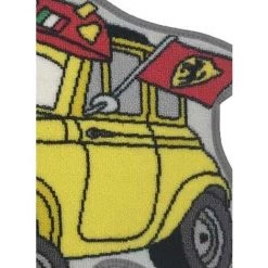 Tapis Enfant 50x80 Cm Forme Originale ARRONDIT CARS LUIGI Jaune Chambre Adapté Au Chauffage Par Le Sol - Jaune 7 Tapis Enfant 50x80 Cm Forme Originale ARRONDIT CARS LUIGI Jaune Chambre Adapté Au Chauffage Par Le Sol - Jaune -Tapis et paillasson Soldes 7369975 4