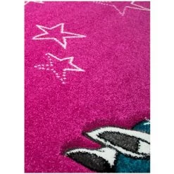 UNAMOURDETAPIS Tapis Enfant 120x170 Cm Rectangulaire KIDS LICORNE Rose Chambre Adapté Au Chauffage Par Le Sol - Rose 9 UNAMOURDETAPIS Tapis Enfant 120x170 Cm Rectangulaire KIDS LICORNE Rose Chambre Adapté Au Chauffage Par Le Sol - Rose -Tapis et paillasson Soldes 7370355 5