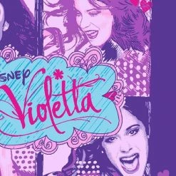 UNAMOURDETAPIS Tapis Enfant 95x133 Cm Rectangulaire TA 1 Violet Chambre Adapté Au Chauffage Par Le Sol - Violet -Tapis et paillasson Soldes 7371071 4