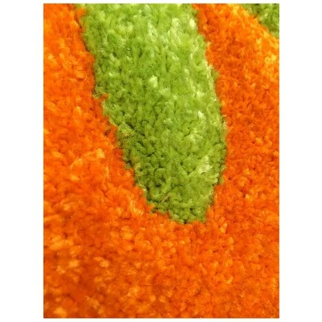 UNAMOURDETAPIS Tapis Enfant 80x150 Cm Rectangulaire KIDS PAPILLONS Orange Chambre Adapté Au Chauffage Par Le Sol - Orange 4 UNAMOURDETAPIS Tapis Enfant 80x150 Cm Rectangulaire KIDS PAPILLONS Orange Chambre Adapté Au Chauffage Par Le Sol - Orange – Image 4