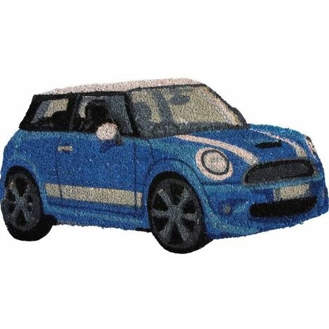 AUBRY GASPARD Paillasson Mini Bleue Bleu - Bleu 1 AUBRY GASPARD Paillasson Mini Bleue Bleu - Bleu