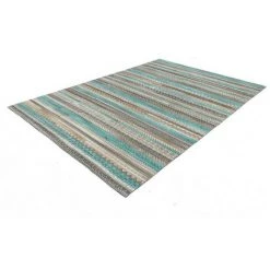 UNAMOURDETAPIS Tapis Kilim 80x150 Cm Rectangulaire ZAIRA Bleu Chambre Assemblé Cousu à La Main - Bleu 8 UNAMOURDETAPIS Tapis Kilim 80x150 Cm Rectangulaire ZAIRA Bleu Chambre Assemblé Cousu à La Main - Bleu -Tapis et paillasson Soldes 7763395 4