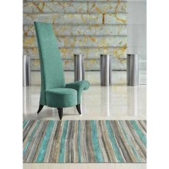 UNAMOURDETAPIS Tapis Kilim 80x150 Cm Rectangulaire ZAIRA Bleu Chambre Assemblé Cousu à La Main - Bleu 9 UNAMOURDETAPIS Tapis Kilim 80x150 Cm Rectangulaire ZAIRA Bleu Chambre Assemblé Cousu à La Main - Bleu -Tapis et paillasson Soldes 7763395 5