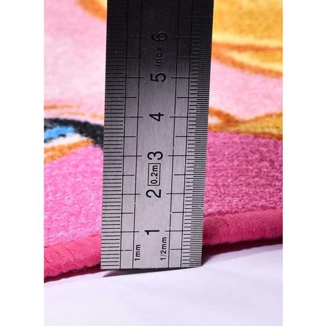 UNAMOURDETAPIS Tapis Enfant 50x50 Cm Forme Originale CINDERELLA HEART SHAPED Rose Chambre Adapté Au Chauffage Par Le Sol - Rose 5 UNAMOURDETAPIS Tapis Enfant 50x50 Cm Forme Originale CINDERELLA HEART SHAPED Rose Chambre Adapté Au Chauffage Par Le Sol - Rose – Image 5