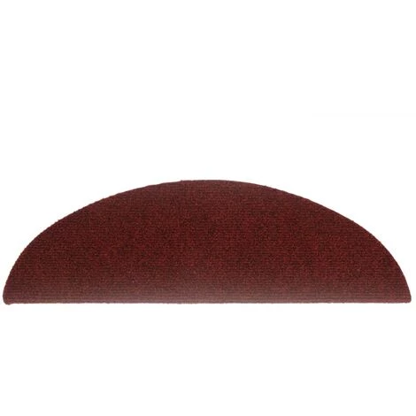 Tapis D'Escalier Auto-adhésif Poinçon Aiguilleté 15 Pcs 54x16x4 Cm Rouge VidaXL 4 Tapis D'Escalier Auto-adhésif Poinçon Aiguilleté 15 Pcs 54x16x4 Cm Rouge VidaXL – Image 4